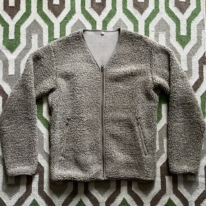 Uniqlo Pile-Lined Fleece Cardigan